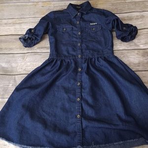 Denim DKNY dress Size 8